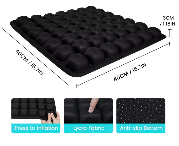 وسادة جلوس هوائية ثلاثية الأبعاد ﻿